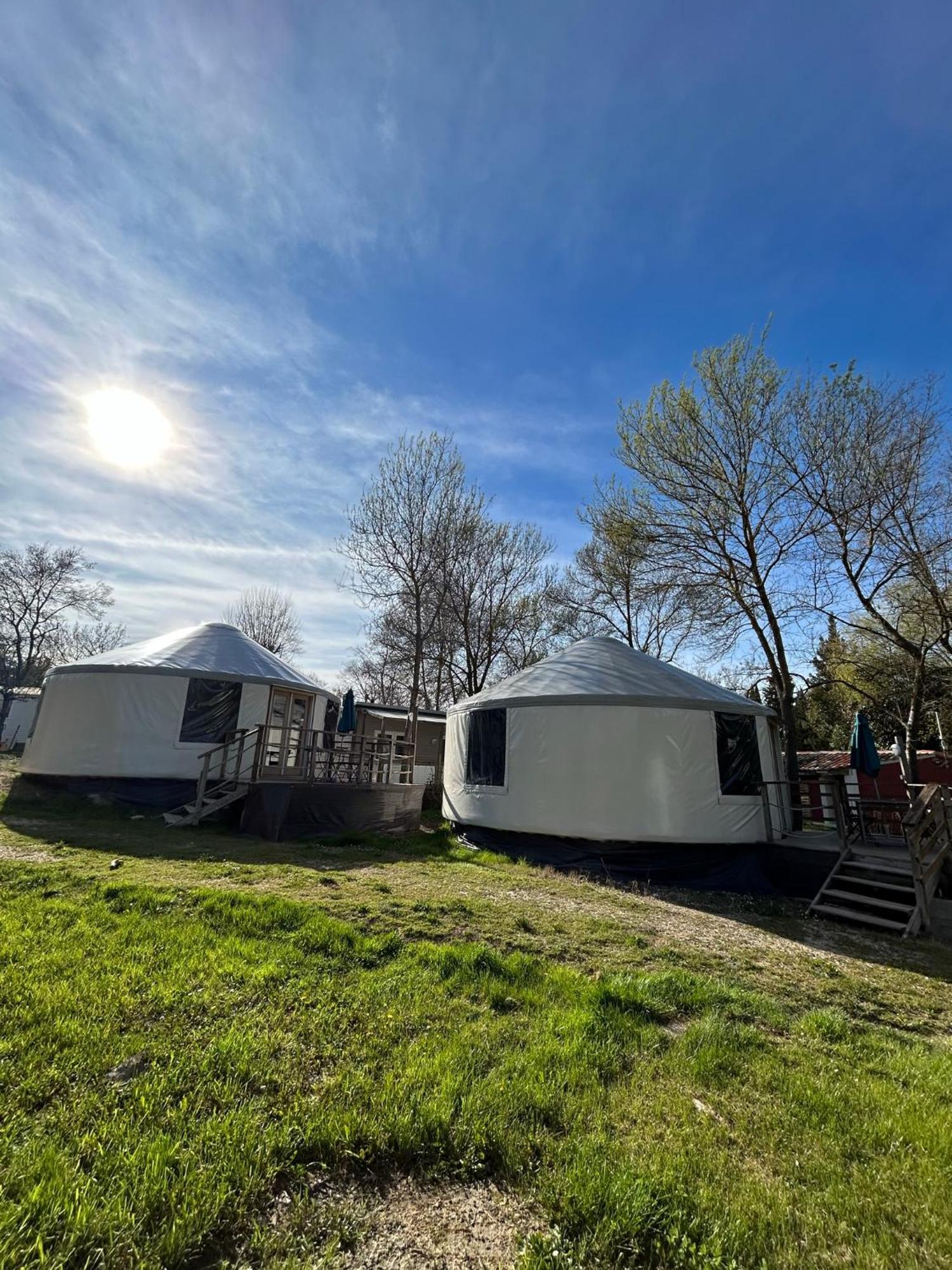 Camping Le Pre Saint-Andre Souvignargues Exterior photo