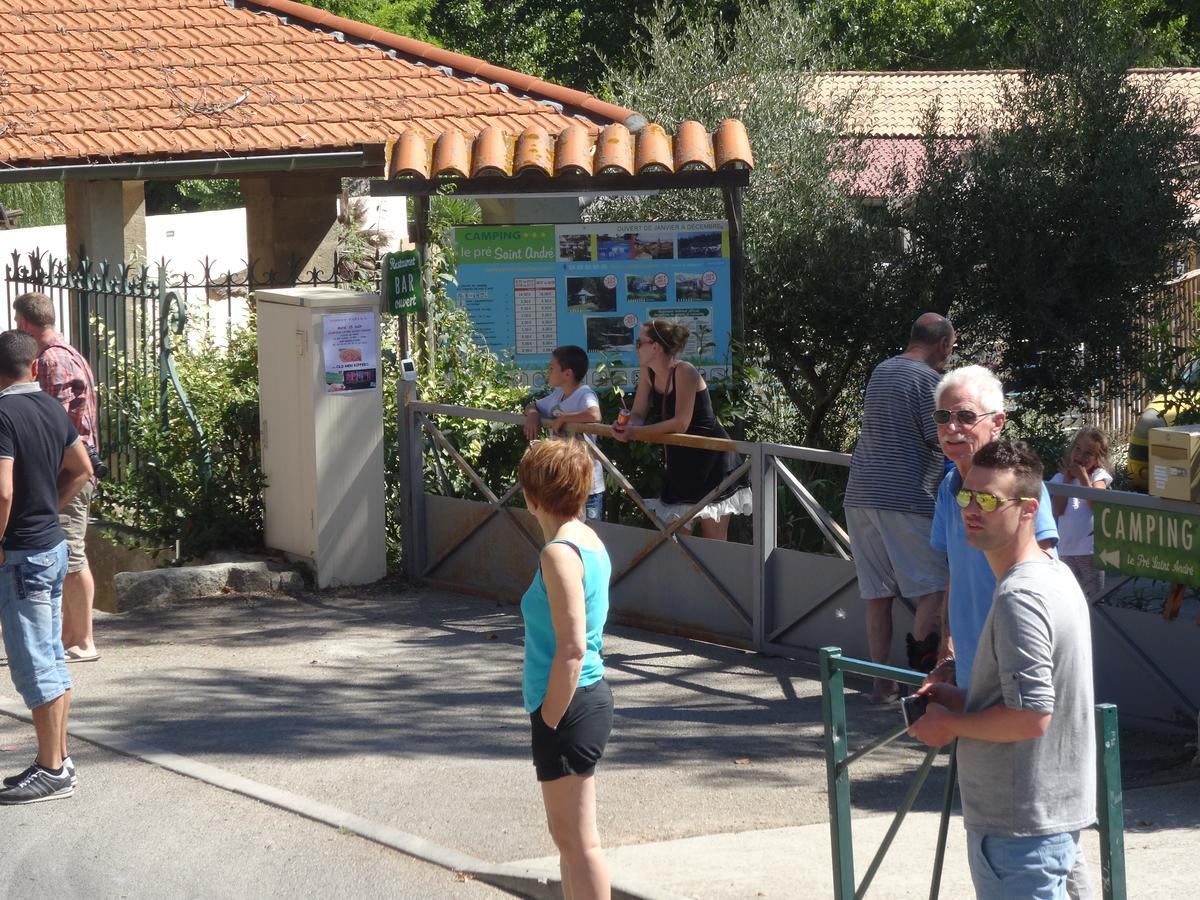 Camping Le Pre Saint-Andre Souvignargues Exterior photo